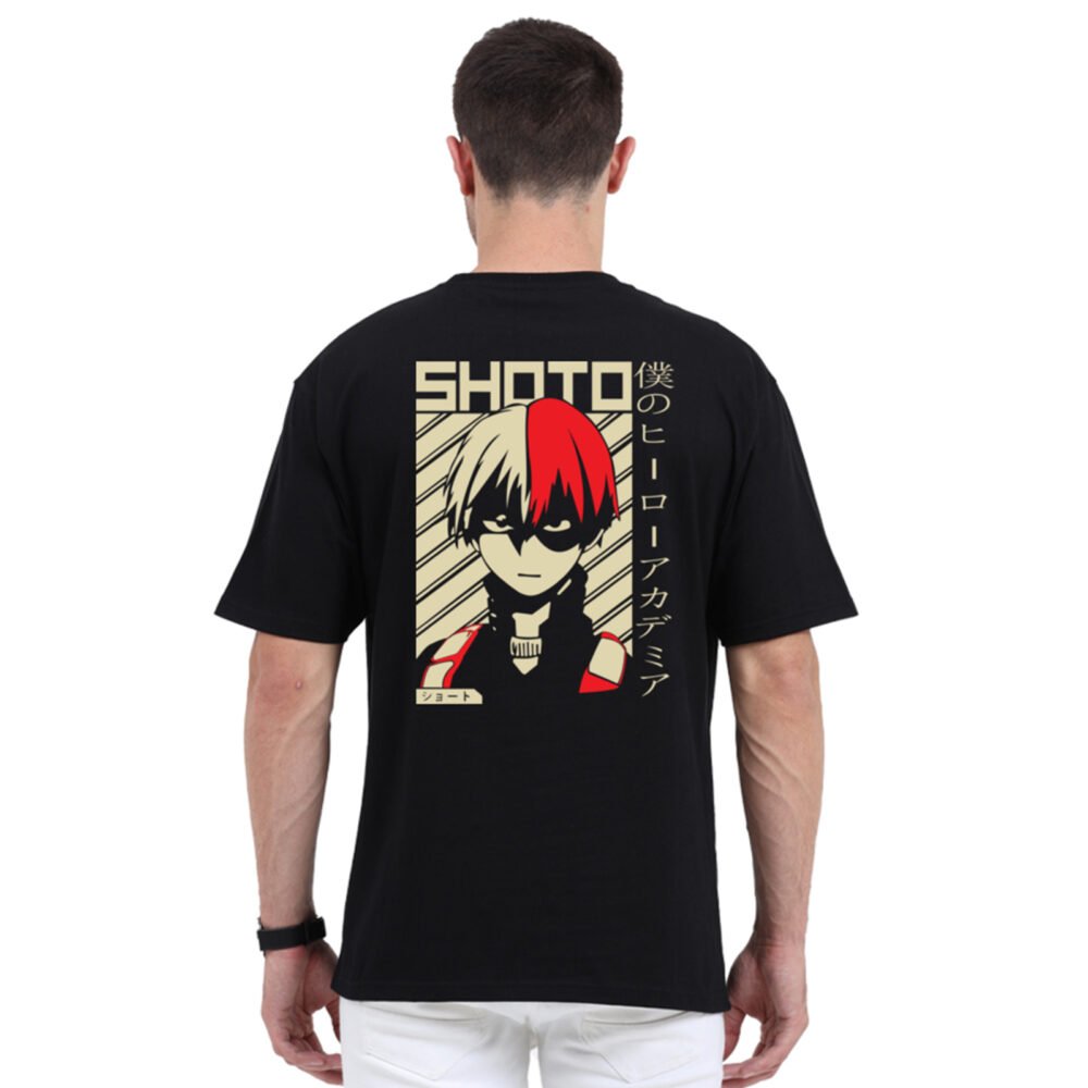 My Hero Academia Anime Oversized Printed T-shirt