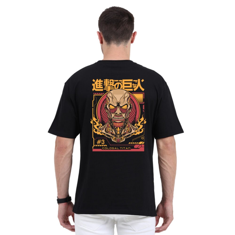 Premium Attack on Titans Oversized Back Printed T-shirt