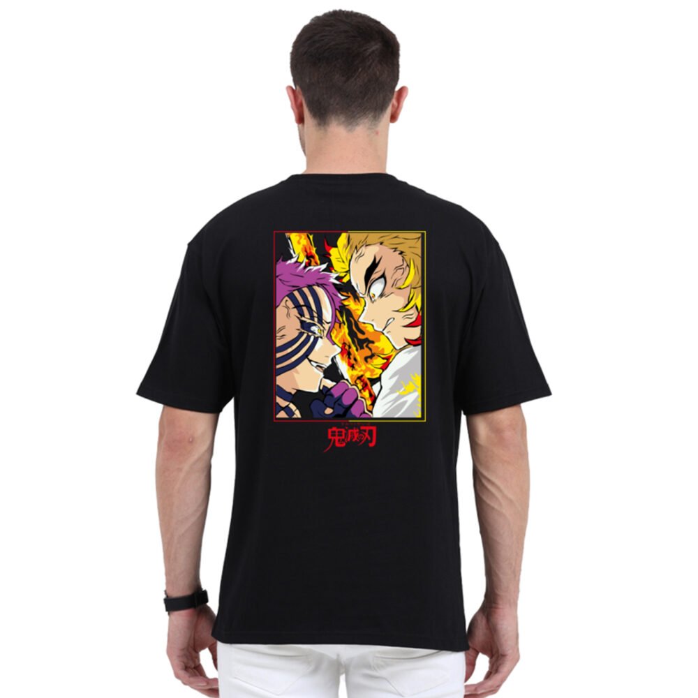 Kyojuro Rengoku Demon Slayer Oversized T-shirt | YoungPhase